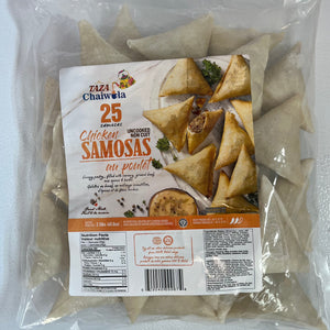 TAZA CHICKEN SAMOSA ( HALAL)- 25 Pcs